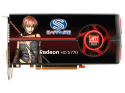 画像ギャラリー No.001のサムネイル画像 / Sapphire製のHD 5770＆HD 5750搭載カードがアスクから発売に