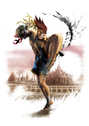 画像ギャラリー No.001のサムネイル画像 / 「スーパーストリートファイターIV」にZEROシリーズより「アドン」「コーディ」「ガイ」が参戦決定！ 今回は「アドン」の情報が公開に