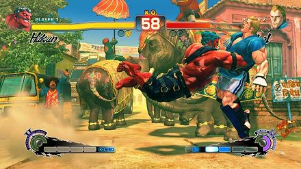 画像ギャラリー No.035のサムネイル画像 / 日本各地で開かれる「スーパーストリートファイターIV」の店頭体験会に急げ。そこで“油まみれの親父”と“キツめなテコンドー美女”の技を体験するんだ