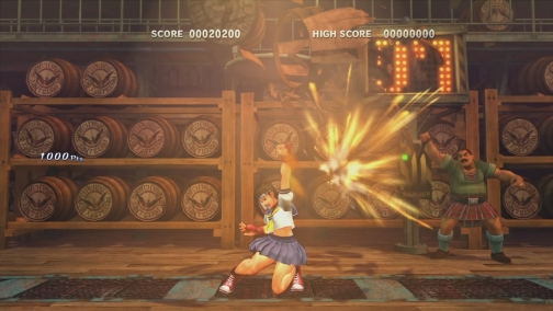 画像ギャラリー No.004のサムネイル画像 / これが意外と難しい? 「スーパーストリートファイターIV」,「タル破壊ボーナスステージ」お手本プレイムービーで攻略のヒントを掴め