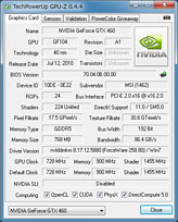 画像ギャラリー No.031のサムネイル画像 / 「GeForce GTX 460」レビュー。ミドルクラスの新型コア「GF104」で,Fermi反撃の狼煙が上がる