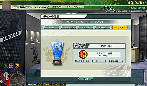 画像ギャラリー No.028のサムネイル画像 / 実在のJリーガーを率いてトップリーグを目指そう! 「J.LEAGUE プロサッカークラブをつくろう!ONLINE」レビュー
