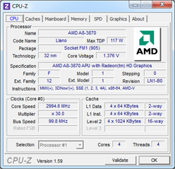 画像ギャラリー No.015のサムネイル画像 / 倍率ロックフリーのFusion APU「A8-3870K」が登場。従来の最上位モデルと違いを比べてみた