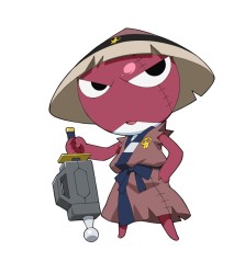 画像ギャラリー No.010のサムネイル画像 / 原作キャラクターのそっくりさんも登場! 「ケロロRPG 騎士と武者と伝説の海賊」,ゲームを彩る登場キャラクターの数々を紹介
