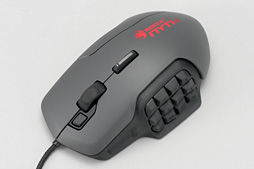 画像ギャラリー No.021のサムネイル画像 / 「ROCCAT Nyth」レビュー。左サイドの最大12ボタンを自由にカスタマイズできるマウスは,ズバリ買いなのか