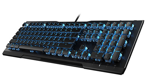 画像ギャラリー No.002のサムネイル画像 / ROCCAT，独自キースイッチ採用のエントリー市場向けキーボード「Vulcan 80」を発売。重量210gのアナログヘッドセット「Noz」も