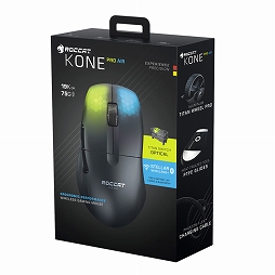 画像ギャラリー No.004のサムネイル画像 / ROCCAT製のハイエンド軽量マウス「KONE PRO」が国内発売。ワイヤレスとワイヤードを用意
