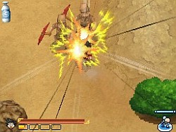 画像ギャラリー No.051のサムネイル画像 / レッドリボン軍とのバトルを再現したNDS用アクションアドベンチャー「ドラゴンボールDS2」，バンダイナムコゲームスより2010年2月11日発売