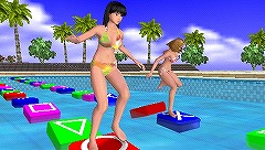 画像ギャラリー No.015のサムネイル画像 / 「DEAD OR ALIVE Paradise」,ビーチバレーやどんけつゲームなど,ニューザック島で楽しめる「トロピカル・アクティビティ」は目のやり場に困ります