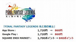 画像ギャラリー No.012のサムネイル画像 / スマホ＆タブレット版「FF」シリーズと「クロノ・トリガー」が最大50％オフになるGWセールが開催
