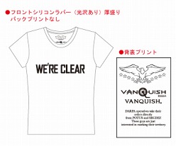 画像ギャラリー No.002のサムネイル画像 / 「VANQUISH」，同名ファッションブランドとのコラボでTシャツ販売