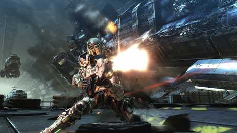 画像ギャラリー No.002のサムネイル画像 / PS3版「VANQUISH（ヴァンキッシュ）」のダウンロード販売がスタート。特殊な武器が3種類セットになったDLCも収録