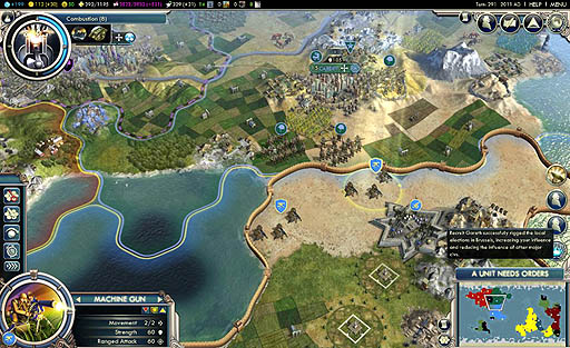 画像ギャラリー No.002のサムネイル画像 / 「Sid Meier's Civilization V」の拡張パック「Gods & Kings」が,2012年春に発売。新たな文明やさまざまなユニット,そして宗教要素などが追加