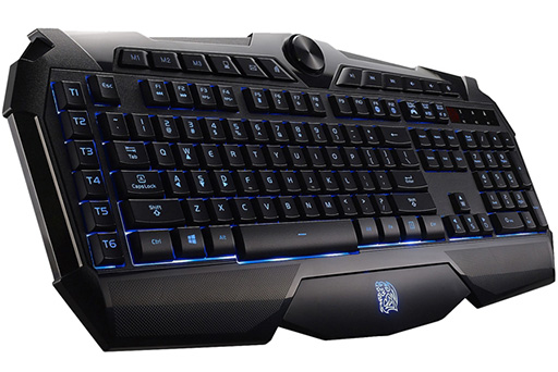 画像ギャラリー No.002のサムネイル画像 / Tt eSPORTS，メンブレン式で約30ドルのゲーマー向けキーボードを発表。3色切り替え可能なバックライトを搭載