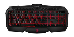 画像ギャラリー No.004のサムネイル画像 / Tt eSPORTS，メンブレン式で約30ドルのゲーマー向けキーボードを発表。3色切り替え可能なバックライトを搭載