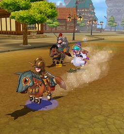 画像ギャラリー No.002のサムネイル画像 / ライディングバトルMMORPG「Knightage」，世界に先駆け本日よりオープンβテスト開始