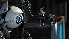 画像ギャラリー No.002のサムネイル画像 / 2人で一緒にピンチを乗り越えろ。Valveが「Portal 2」のCo-opを紹介する，最新ムービーと画像を公開
