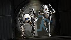 画像ギャラリー No.007のサムネイル画像 / 2人で一緒にピンチを乗り越えろ。Valveが「Portal 2」のCo-opを紹介する，最新ムービーと画像を公開