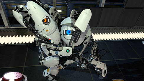 画像ギャラリー No.008のサムネイル画像 / 2人で一緒にピンチを乗り越えろ。Valveが「Portal 2」のCo-opを紹介する，最新ムービーと画像を公開