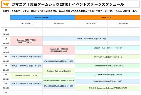 画像ギャラリー No.001のサムネイル画像 / ［TGS 2010］ガマニアデジタルエンターテインメントブースの速報をお届け。今年は新作オンラインゲームが一挙8タイトル出展