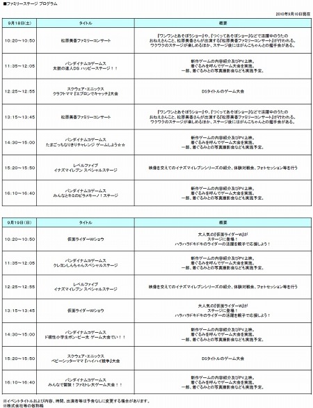 画像ギャラリー No.003のサムネイル画像 / TGS 2010，主催者事務局の整理券配布スペースで「MHP 3rd」試遊ブースなどの整理券が配布に＆スマートフォンコーナーなどの情報も