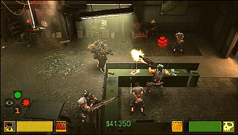 画像ギャラリー No.009のサムネイル画像 / EA，傭兵コンビを操作して崩壊した上海を駆け抜ける，「アーミー オブ ツー：The 40th Day」のPSP版を6月24日にリリース