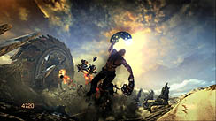 画像ギャラリー No.009のサムネイル画像 / トリガーハッピー期待のFPS「Bulletstorm」のスクリーンショットが公開。どうやって倒していいのか分からない超巨大モンスターの姿も