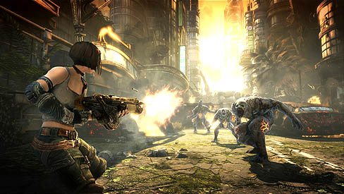 画像ギャラリー No.002のサムネイル画像 / EA「バレットストーム」を2011年2月24日にリリースと発表。クリエイティブかつ大胆に敵を倒し，銃弾の嵐をぶちまけろ