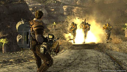 画像ギャラリー No.003のサムネイル画像 / ラスベガスは俺のもの。ゼニマックス,「Fallout 3」の待望の続編,「Fallout: New Vegas」を2010年11月4日に発売