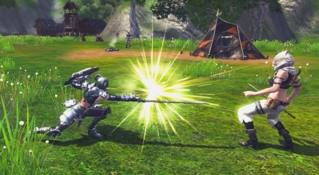 画像ギャラリー No.003のサムネイル画像 / 「RaiderZ」ダウンやのけぞりなどの各アクションと，フィールドマップの様子をプロモーションムービーで確認