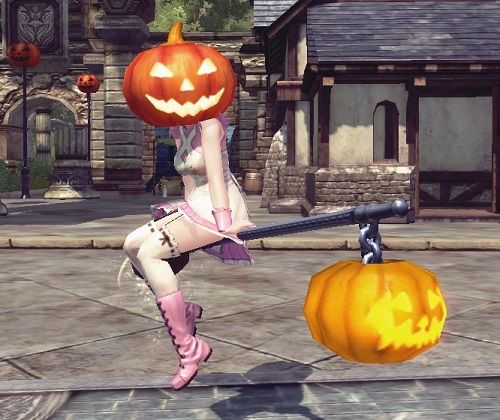 画像ギャラリー No.005のサムネイル画像 / 「RaiderZ」,ハロウィンイベントが開催。外見を変更できる美容室システムも