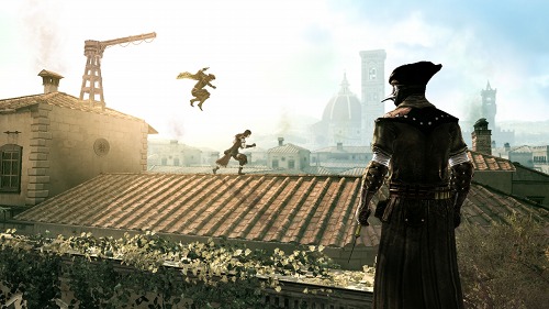 画像ギャラリー No.011のサムネイル画像 / ［E3 2010］「Assassin's Creed: Brotherhood」に初めて搭載されたマルチプレイを体験プレイ。ローマの街は，暗殺者でいっぱい