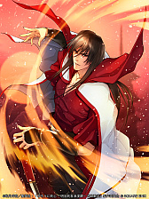 画像ギャラリー No.004のサムネイル画像 / 「戦国IXA」×TVアニメ「るろうに剣心」とのコラボイベントを開始。直良有祐氏描き下ろしの緋村剣心,志々雄真実,比古清十郎が登場