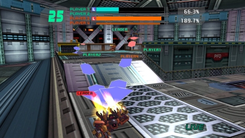 画像ギャラリー No.005のサムネイル画像 / Xbox 360「電脳戦機バーチャロン フォース」,充実のオンライン対戦モードが明らかに。「VR VIEWER」にはあんな機能も?