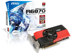 画像ギャラリー No.001のサムネイル画像 / MSI，独自クーラー「Storm」搭載でOC仕様のHD 6870搭載カードを発売
