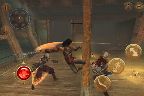 画像ギャラリー No.006のサムネイル画像 / ゲームロフト，iPhone/iPod touch用アクション「Prince of Persia: Warrior Within」を本日配信開始＆プロモムービーを掲載