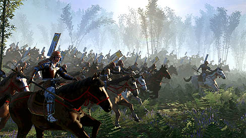 画像ギャラリー No.001のサムネイル画像 / 「Shogun 2: Total War」の最新スクリーンショットが公開。ああ,絶景なるかな富士の山