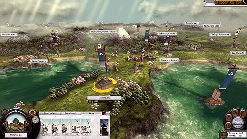 画像ギャラリー No.003のサムネイル画像 / 「Shogun 2: Total War」の最新スクリーンショットが公開。ああ,絶景なるかな富士の山