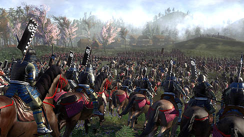 画像ギャラリー No.004のサムネイル画像 / 「Shogun 2: Total War」の最新スクリーンショットが公開。ああ,絶景なるかな富士の山