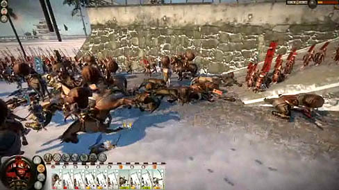 画像ギャラリー No.004のサムネイル画像 / 城攻めの様子が紹介された,「Total War: Shogun 2」の最新ムービー公開。特別版には「服部氏」が登場