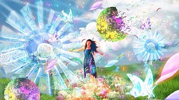 画像ギャラリー No.004のサムネイル画像 / ［TGS 2011］「Child of Eden」プレイレポート。3D立体視とパッドによるプレイフィールはいかに？