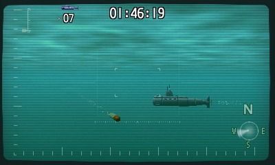 画像ギャラリー No.011のサムネイル画像 / ニンテンドー3DS用潜水艦ゲーム「スティールダイバー」,3月17日に発売予定。アクション/シューティングだけでなく頭脳戦も満喫しよう