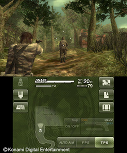 画像ギャラリー No.003のサムネイル画像 / 「MGS SNAKE EATER 3D」のダウンロード版とテーマが本日配信