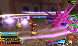 画像ギャラリー No.021のサムネイル画像 / 「KINGDOM HEARTS 3D[Dream Drop Distance]」は2012年3月に発売。シリーズ初となる，ソラとリクを交互に操作するシステムを採用