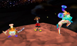画像ギャラリー No.016のサムネイル画像 / 「KINGDOM HEARTS 3D」,魔法使いのミッキーが待つワールド「シンフォニー・オブ・ソーサリー」を紹介。敵にも味方にもなるドリームイーターの続報も