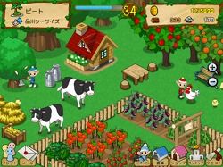 画像ギャラリー No.005のサムネイル画像 / あの「牧場物語」がブラウザゲームに。「みんなで牧場物語」で,ほかのプレイヤーと一緒に牧場生活を楽しもう