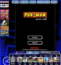 画像ギャラリー No.002のサムネイル画像 / Facebook「PAC-MAN」,アクティブプレイヤー数が100万を突破