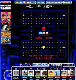 画像ギャラリー No.003のサムネイル画像 / Facebook「PAC-MAN」,アクティブプレイヤー数が100万を突破