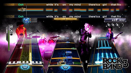 画像ギャラリー No.005のサムネイル画像 / ［E3 2010］新作音ゲー「Rock Band 3」では新楽器としてキーボードが追加。なんと最大7人までのプレイヤーが参加可能な大パーティゲームに進化