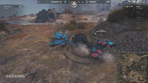 画像ギャラリー No.011のサムネイル画像 / 「World of Tanks」日本最強の座に輝いたのはYOKOHAMA SHARKS。JAPAN PREMIER LEAGUE 決勝戦レポート